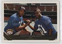 Michael Strahan, Marcus Buckley [EX to NM]