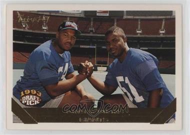 1993 Topps - [Base] - Gold #275 - Michael Strahan, Marcus Buckley