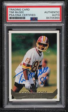 1993 Topps - [Base] - Gold #502 - Tim McGee [PSA Authentic PSA/DNA Cert]