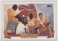 Eric Curry, Lamar Thomas, Demetrius DuBose, John Lynch