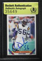 Chris Doleman [BAS Beckett Auth Sticker]