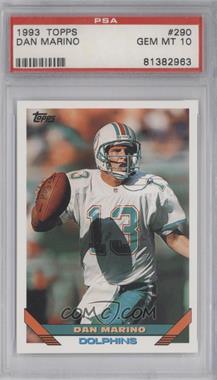 1993 Topps - [Base] #290 - Dan Marino [PSA 10 GEM MT]