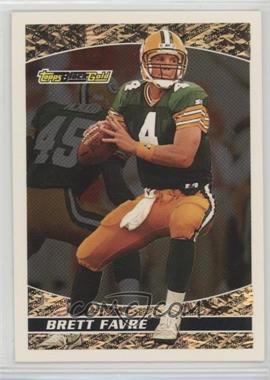 1993 Topps - Prizes Black Gold #39 - Brett Favre [Noted]