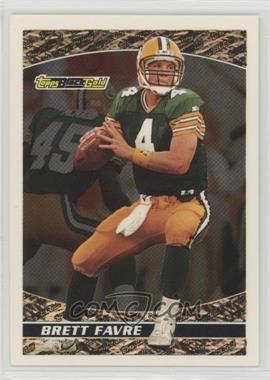 1993 Topps - Prizes Black Gold #39 - Brett Favre [Noted]