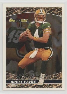 1993 Topps - Prizes Black Gold #39 - Brett Favre [Noted]