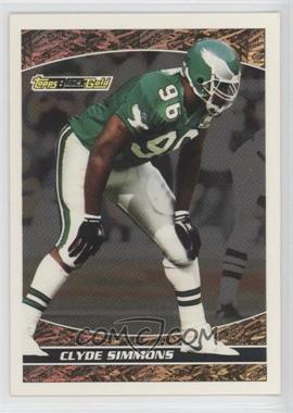 1993 Topps - Prizes Black Gold #5 - Clyde Simmons