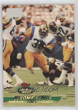 1993 Topps Stadium Club - [Base] - 1st Day Production #506.2 - Jerome Bettis (Stamp on Left)