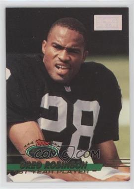 1993 Topps Stadium Club - [Base] - 1st Day Production #540 - 1st Year Player - Greg Robinson