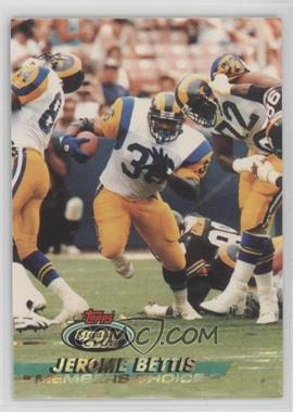 1993 Topps Stadium Club - [Base] - Members Only #506.1 - Members Choice - Jerome Bettis