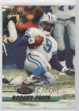 1993 Topps Stadium Club - [Base] - Super Teams Redeemed Division Winner #450 - Rodney Peete