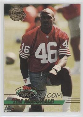 1993 Topps Stadium Club - [Base] - Super Teams Redeemed Super Bowl XXVIII #199 - Tim McDonald