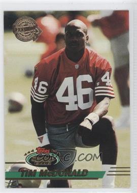 1993 Topps Stadium Club - [Base] - Super Teams Redeemed Super Bowl XXVIII #199 - Tim McDonald