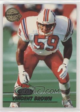 1993 Topps Stadium Club - [Base] - Super Teams Redeemed Super Bowl XXVIII #55 - Vincent Brown