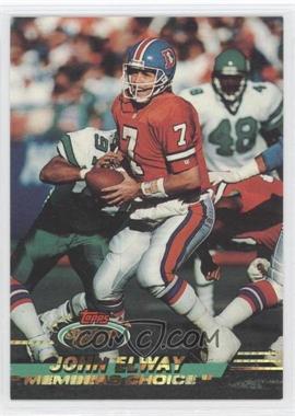 1993 Topps Stadium Club - [Base] #241 - John Elway