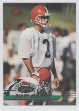 1993 Topps Stadium Club - [Base] #334 - Matt Stover