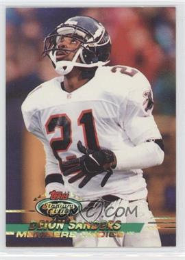 1993 Topps Stadium Club - [Base] #493 - Members Choice - Deion Sanders