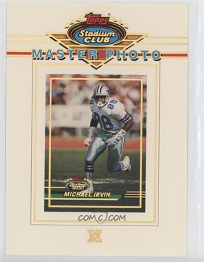 1993 Topps Stadium Club - Master Photos Prizes - Super Bowl #_MIIR - Michael Irvin