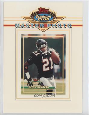 1993 Topps Stadium Club - Master Photos Prizes Series One #12 - Deion Sanders