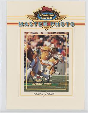 1993 Topps Stadium Club - Master Photos Prizes Series One #3 - Reggie Cobb [Noted]