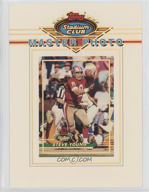1993 Topps Stadium Club - Master Photos Prizes Series One #5 - Steve Young