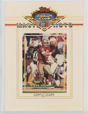 1993 Topps Stadium Club - Master Photos Prizes Series One #5 - Steve Young