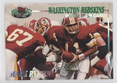 1993 Topps Stadium Club - Super Teams #WR - Washington Redskins (Mark Rypien)