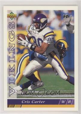 1993 Upper Deck - [Base] #137 - Cris Carter