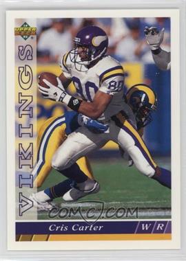 1993 Upper Deck - [Base] #137 - Cris Carter