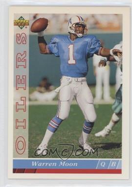 1993 Upper Deck - [Base] #308 - Warren Moon