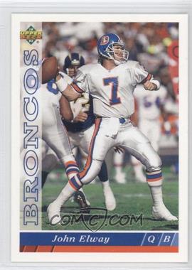 1993 Upper Deck - [Base] #357 - John Elway