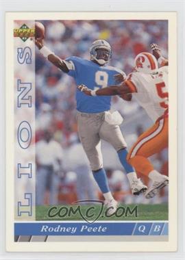 1993 Upper Deck - [Base] #372 - Rodney Peete