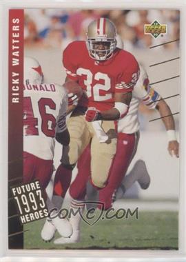 1993 Upper Deck - Future Heroes #42 - Ricky Watters