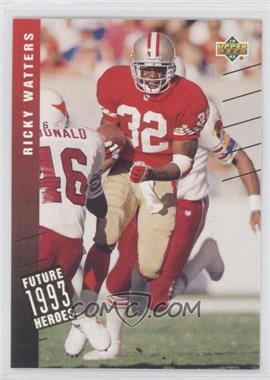 1993 Upper Deck - Future Heroes #42 - Ricky Watters