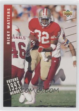 1993 Upper Deck - Future Heroes #42 - Ricky Watters