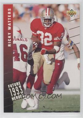 1993 Upper Deck - Future Heroes #42 - Ricky Watters