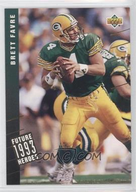 1993 Upper Deck - Future Heroes #44 - Brett Favre