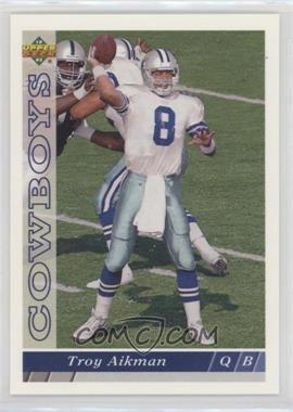 1993 Upper Deck Dallas Cowboys - [Base] #D23 - Troy Aikman