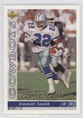 1993 Upper Deck Dallas Cowboys - [Base] #D8 - Emmitt Smith [EX to NM]