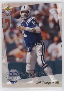 1993 Upper Deck NFL Experience - [Base] - Gold #39 - Jeff George