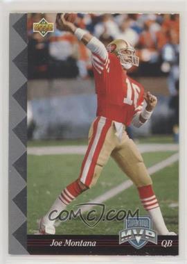 1993 Upper Deck NFL Experience - [Base] #1 - Joe Montana