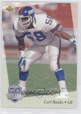 1993 Upper Deck NFL Experience - [Base] #37 - Carl Banks