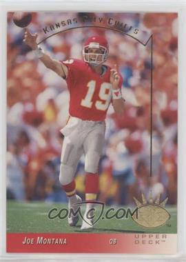 1993 Upper Deck SP - [Base] #122 - Joe Montana