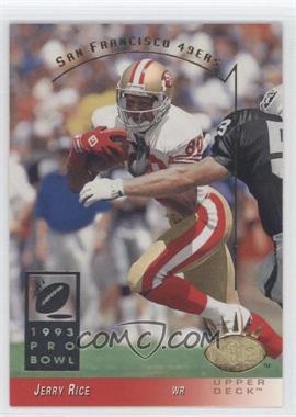 1993 Upper Deck SP - [Base] #240 - Jerry Rice