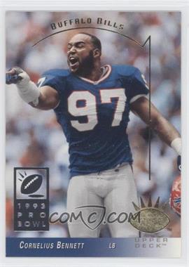 1993 Upper Deck SP - [Base] #28 - Cornelius Bennett