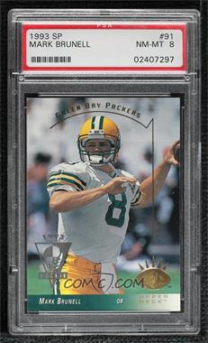 1993 Upper Deck SP - [Base] #91 - Mark Brunell [PSA 8 NM‑MT]