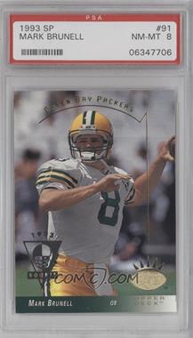 1993 Upper Deck SP - [Base] #91 - Mark Brunell [PSA 8 NM‑MT]