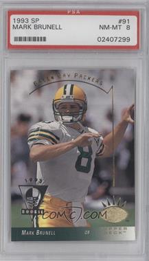 1993 Upper Deck SP - [Base] #91 - Mark Brunell [PSA 8 NM‑MT]