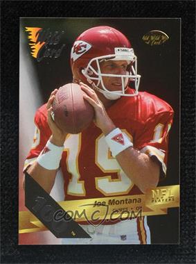 1993 Wild Card - [Base] - 100 Stripe #67 - Joe Montana