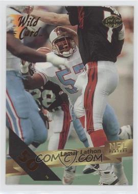 1993 Wild Card - [Base] - 50 Stripe #126 - Lamar Lathon