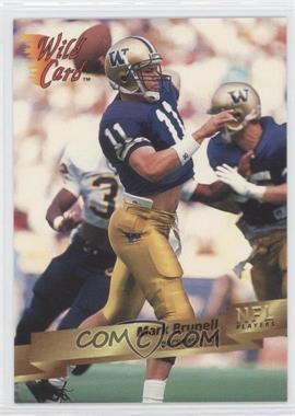 1993 Wild Card - [Base] #135 - Mark Brunell